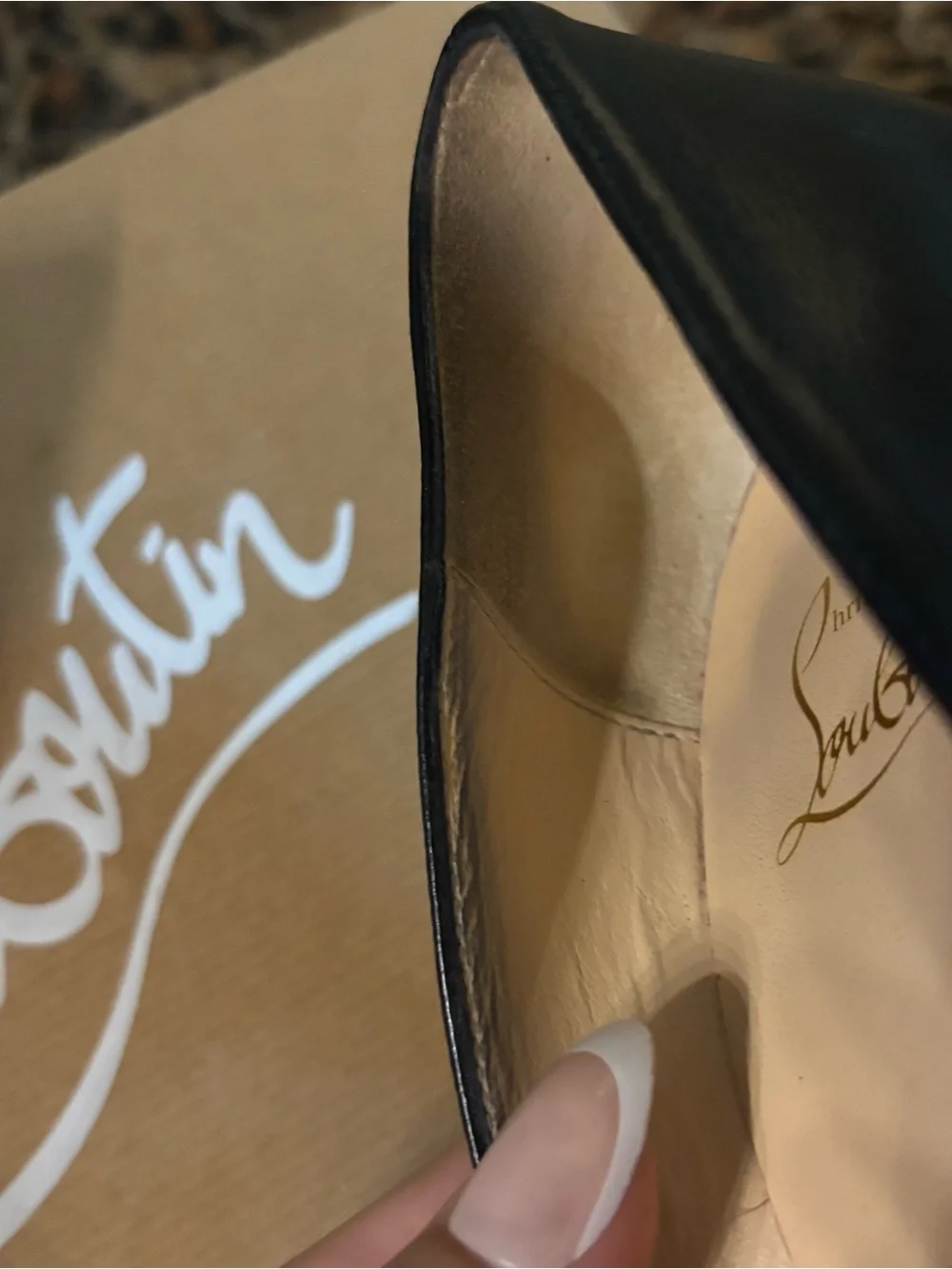 Christian Louboutin pigalle 100 nappa pump